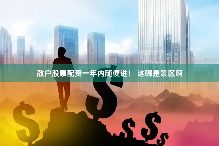 散户股票配资一年内随便进！ 这哪是景区啊
