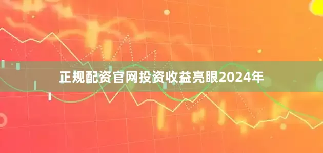 正规配资官网　　投资收益亮眼　　2024年